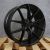 NICHE M117 MISANO Matte Black 22x9 5x120 +25 Wheels Set of Rims