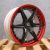 Noir Elite NR104 Gloss Black Red Lip  20x8.5 +35 5x114.3 Wheel Single Rim