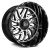 TIS 544MB Gloss Black Machined Face 20x12 -44 6x135 6x139.7 108 Wheels Set of Rims