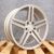 Verde Parallax V39 Matte Silver with Machined Spoke Faces  19x8.5 +30 +15 5x120 74.1 Staggered Wheels Set of Rims